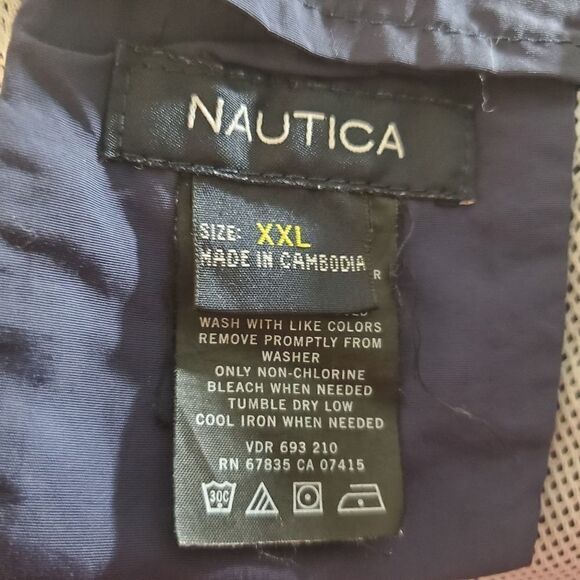 Nautica Men's Navy Blue Swim Trunks Size XXL - Picture 7 of 7